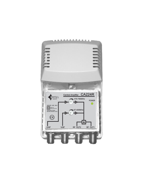 MATEL CA224 R ΚΕΝΤΡΙΚΟΣ ΕΝΙΣΧΥΤΗΣ VHF-UHF, 24dB UNIVERSE – 1-MT011810482