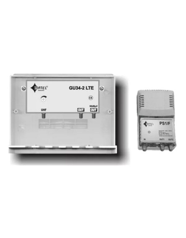 MATEL GU20 LTE ΕΝΙΣΧΥΤΗΣ ΙΣΤΟΥ UHF, 20dB, ΜΕ ΦΙΛΤΡΟ LTE UNIVERSE – 1-MT013180621