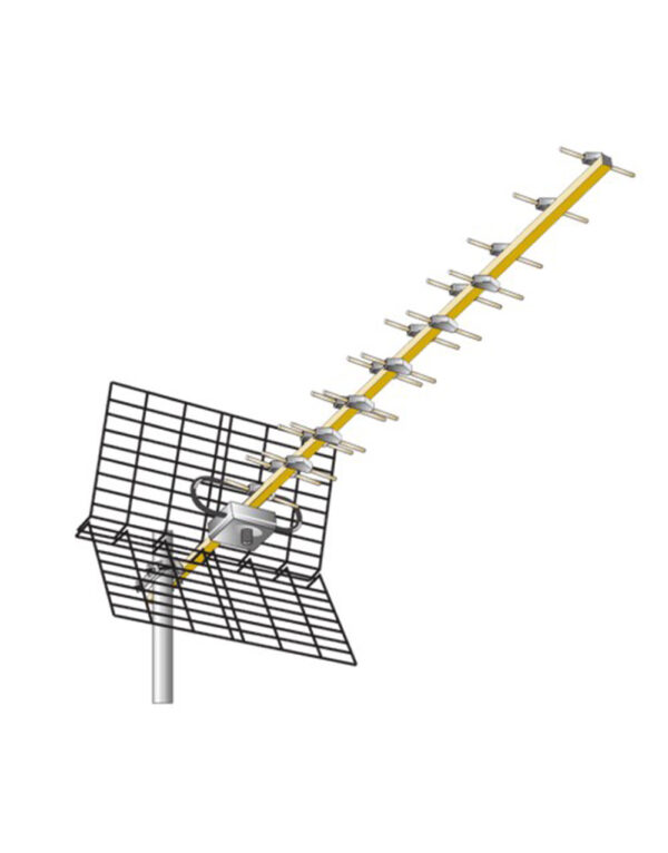 MATEL AN19U GREEN LINE LTE MATEL ΚΕΡΑΙΑ UHF 19 ΣΤΟΙΧΕΙΩΝ ΜΕ ΠΡΟΕΝΙΣΧΥΣΗ & LTE UNIVERSE – 1-MT013200623
