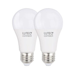 Έξυπνη λάμπα LED A60 2xE27 9,2W + remote control ρυθμιζόμενο λευκό 2700-6500Κ + RGB Lutec Connect – 1-T8731002316