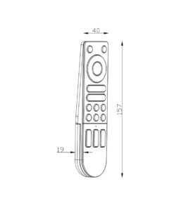 REMOTE CONTROL Accessory White Connected Light LUTEC connect Remote Control – 1-T9702315361