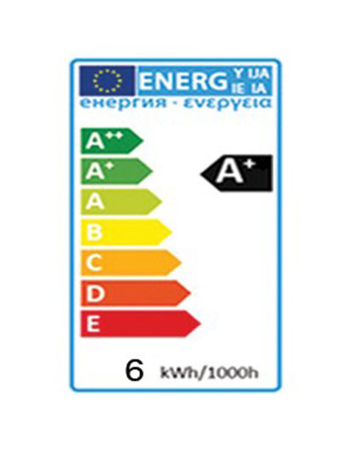 ΛΑΜΠΑ LED MR16 GU5,3 6W 3000K 12V-AC/DC 500lm/G 100° UNIVERSE – 1-U002165