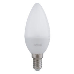 ΛΑΜΠΑ LED SMD ΚΕΡΑΚΙ C37 7W E14 4000K 220-240V 600lm/F UNIVERSE – 1-U002462