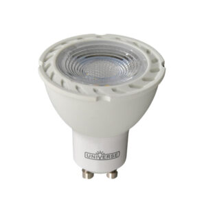 ΛΑΜΠΑ LED COB MR16 GU10 6W 4000K 220-240V 38° 490lm UNIVERSE – 1-U003247