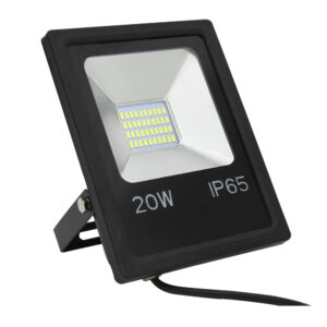 ΠΡΟΒΟΛΕΑΣ LED SMD 20W 6400K 85-265V 2000lm 120° IP65 ΜΑΥΡΟΣ UNIVERSE – 1-U003469