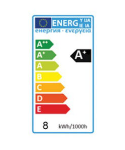 ΛΑΜΠΑ LED SMD R63 8W E27 4000K 220-240V 720lm UNIVERSE – 1-U003797