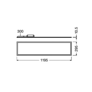 ΦΩΤΙΣΤΙΚΟ PANEL LED 120×30 48W 4000K 4320lm 120° AC100-240V SELVE ΑΛΟΥΜΙΝΙΟΥ ΛΕΥΚΟ PROFESSIONAL UNIVERSE – 1-U004145