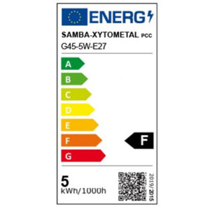 ΛΑΜΠΑ LED SMD ΣΦΑΙΡΑΚΙ G45 5W E27 3000K 220-240V 450lm UNIVERSE – 1-U004350