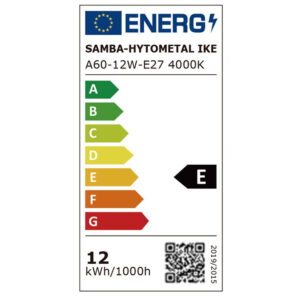 ΛΑΜΠΑ LED SMD Α60 12W E27 4000K 220-240V 1090lm UNIVERSE – 1-U005180