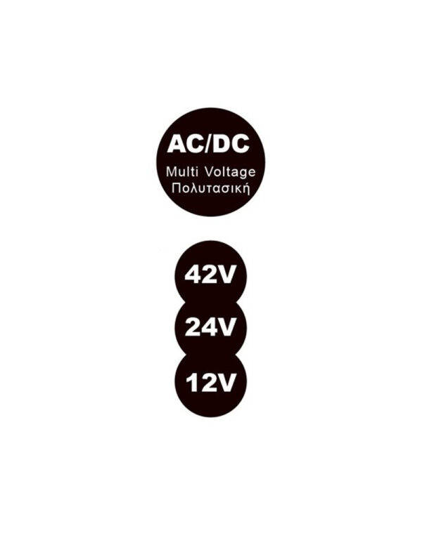 ΛΑΜΠΑ LED SMD Α60 10W E27 3000K 12-24-42VAC/DC 880lm/F UNIVERSE – 1-U005197
