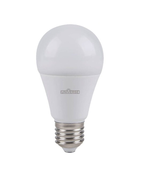 ΛΑΜΠΑ LED SMD Α60 10W E27 4000K 12-24-42VAC/DC 880lm/F UNIVERSE – 1-U005203