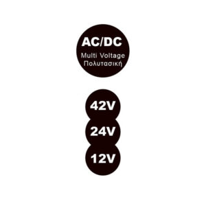 ΛΑΜΠΑ LED SMD Α60 10W E27 6000K 12-24-42VAC/DC 880lm/F UNIVERSE – 1-U005210