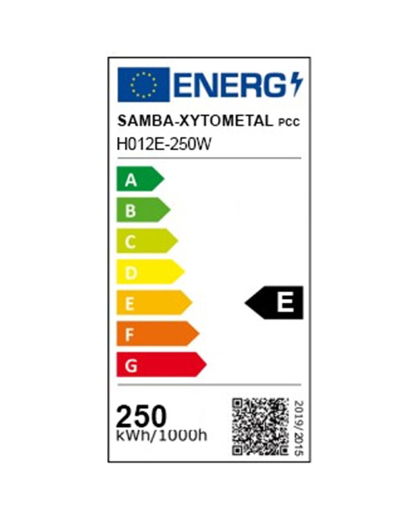 ΚΑΜΠΑΝΑ LED SMD PROFESSIONAL 250W 5000K 100-240V 30000lm 120° IP65 ΓΚΡΙ UNIVERSE – 1-U005241