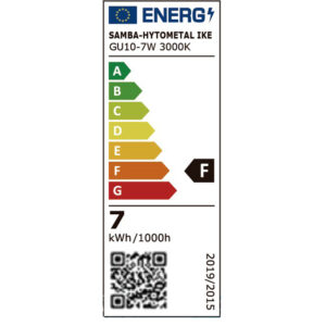 ΛΑΜΠΑ LED SMD MR16 GU10 7W 3000K 220-240V 100° 580lm UNIVERSE – 1-U005579