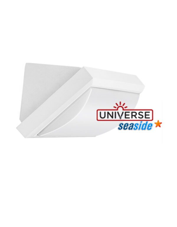 ΦΩΤΙΣΤΙΚΟ ΑΠΛΙΚΑ 265X98X99mm 1ΧΑ60/Ε27 ΜΑΧ15W IP65 ΠΛΑΣΤΙΚΟ ΛΕΥΚΟ SEASIDE UNIVERSE – 1-U005692