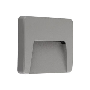 ΦΩΤΙΣΤΙΚΟ ΑΠΛΙΚΑ LED SLIM 120Χ120Χ32mm 3W 3000K 100lm IP65 ΠΛΑΣΤΙΚΟ ΓΚΡΙ SEASIDE UNIVERSE – 1-U006309