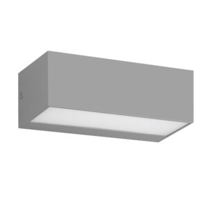 ΦΩΤΙΣΤΙΚΟ ΑΠΛΙΚΑ UP/DOWN LED 230X101X90mm 12W 3000K 700lm IP65 ΠΛΑΣΤΙΚΟ ΓΚΡΙ SEASIDE UNIVERSE – 1-U006323