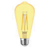 ΛΑΜΠΑ LED CROSS FILAMENT ΜΕΛΙ ST64 7W E27 2200K 220-240V 806lm 360° DIMMABLE UNIVRSE – 1-U007207
