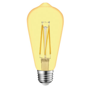 ΛΑΜΠΑ LED CROSS FILAMENT ΜΕΛΙ ST64 7W E27 2200K 220-240V 806lm 360° DIMMABLE UNIVRSE – 1-U007207