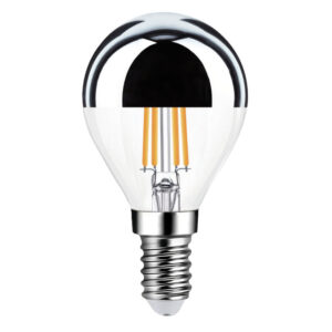ΛΑΜΠΑ LED CROSS FILAMENT ΑΝΕΣΤΡΑΜΜΕΝΟΥ ΚΑΘΡΕΠΤΟΥ G45 4W Ε14 2700K 220-240V 470lm 360° DIMMABLE UNIVERSE – 1-U007221