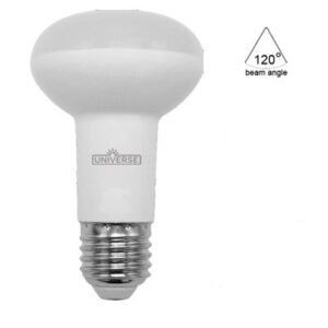 ΛΑΜΠΑ LED SMD R63 8W E27 6500K 220-240V 730lm UNIVERSE – 1-U007443