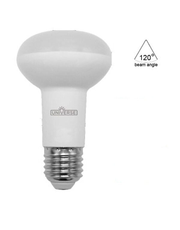 ΛΑΜΠΑ LED SMD R63 8W E27 6500K 220-240V 730lm UNIVERSE – 1-U007443