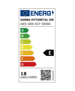 ΛΑΜΠΑ LED SMD Α65 18W E27 3000K 220-240V 2000lm/E UNIVERSE – 1-U007467