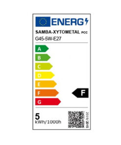 ΛΑΜΠΑ LED SMD ΣΦΑΙΡΑΚΙ G45 5W E27 4000K 220-240V 460lm UNIVERSE – 1-U007573