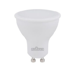 ΛΑΜΠΑ LED SMD MR16 GU10 5W 4000K 220-240V 100° 460lm UNIVERSE – 1-U007580