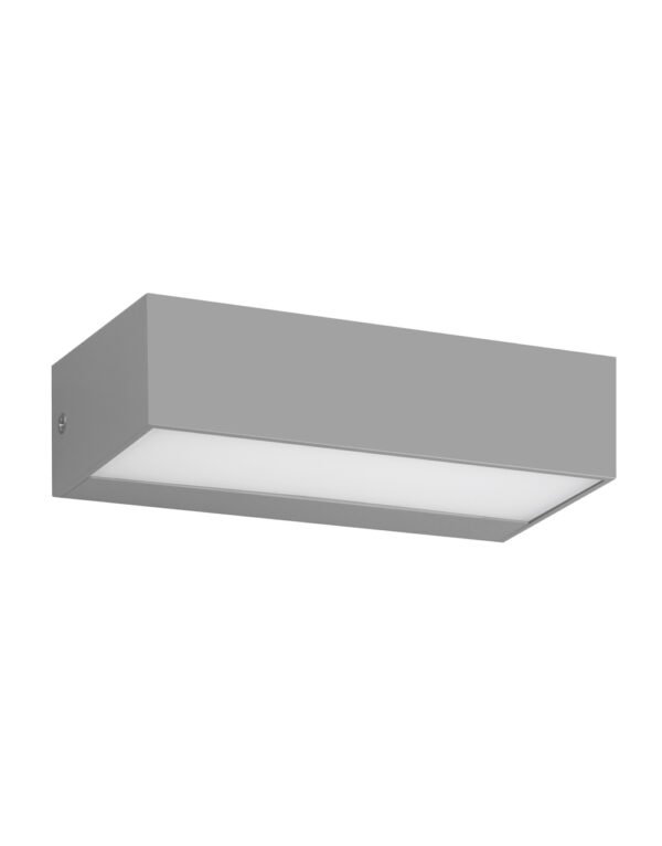 ΦΩΤΙΣΤΙΚΟ ΑΠΛΙΚΑ UP/DOWN LED 170X80X46mm 8W 3000K 500lm IP65 ΠΛΑΣΤΙΚΟ ΓΚΡΙ SEASIDE UNIVERSE – 1-U007764