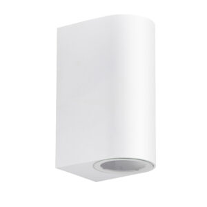 ΦΩΤΙΣΤΙΚΟ ΑΠΛΙΚΑ UP/DOWN 90X70X150mm 2XMR16/GU10 MAX5W IP44 ΠΛΑΣΤΙΚΟ ΛΕΥΚΟ SEASIDE UNIVERSE – 1-U007818