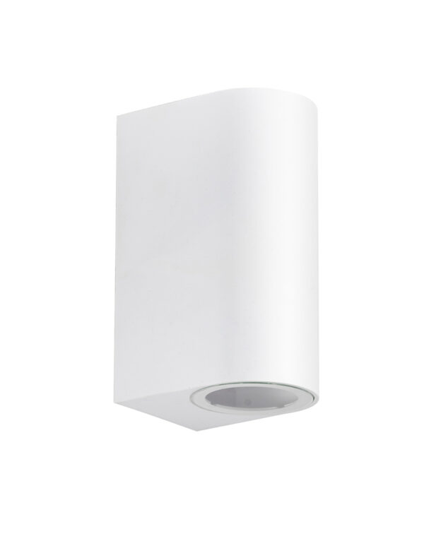 ΦΩΤΙΣΤΙΚΟ ΑΠΛΙΚΑ UP/DOWN 90X70X150mm 2XMR16/GU10 MAX5W IP44 ΠΛΑΣΤΙΚΟ ΛΕΥΚΟ SEASIDE UNIVERSE – 1-U007818