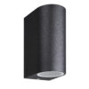 ΦΩΤΙΣΤΙΚΟ ΑΠΛΙΚΑ UP/DOWN 90X70X150mm 2XMR16/GU10 MAX5W IP44 ΠΛΑΣΤΙΚΟ ΜΑΥΡΟ SEASIDE UNIVERSE – 1-U007825