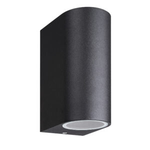 ΦΩΤΙΣΤΙΚΟ ΑΠΛΙΚΑ UP/DOWN 90X70X150mm 2XMR16/GU10 MAX5W IP44 ΠΛΑΣΤΙΚΟ ΜΑΥΡΟ SEASIDE UNIVERSE – 1-U007825