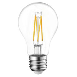 ΛΑΜΠΑ LED CROSS FILAMENT ΔΙΑΦΑΝΗ Α60 SENSOR ΗΜΕΡΑΣ-ΝΥΧΤΑΣ 7W Ε27 2700K 220-240V 806lm 360° UNIVERSE – 1-U008310