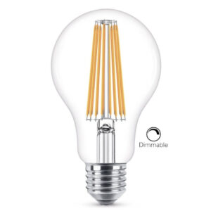 ΛΑΜΠΑ LED CROSS FILAMENT ΔΙΑΦΑΝΗ Α67 14W Ε27 2700K 220-240V 1540lm  360° DIMMABLE UNIVERSE – 1-U008341