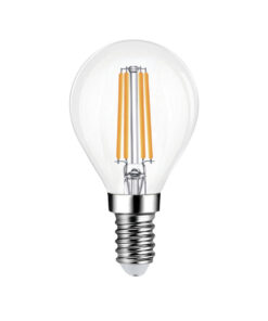 ΛΑΜΠΑ LED CROSS FILAMENT ΔΙΑΦΑΝΗ G45 6W Ε14 2700K 220-240V 660lm/Ε 360° DIMMABLE UNIVERSE – 1-U008396