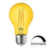 ΛΑΜΠΑ LED CROSS FILAMENT ΜΕΛΙ Α60 9W Ε27 2200K 220-240V 1050lm  360° DIMMABLE UNIVERSE – 1-U008433