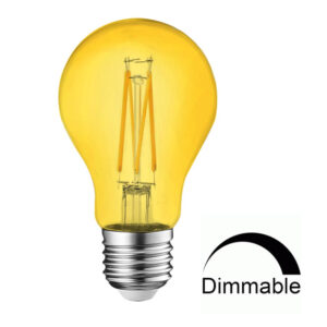ΛΑΜΠΑ LED CROSS FILAMENT ΜΕΛΙ Α60 9W Ε27 2200K 220-240V 1050lm  360° DIMMABLE UNIVERSE – 1-U008433