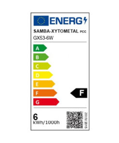 ΛΑΜΠΑ LED SMD GX53 6W 4000K 220-240V 600lm UNIVERSE – 1-U008754