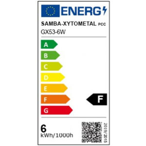 ΛΑΜΠΑ LED SMD GX53 6W 4000K 220-240V 600lm UNIVERSE – 1-U008754