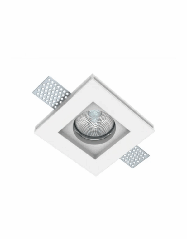 ΣΠΟΤ ΧΩΝEYTO ΓΥΨΙΝΟ 100x100x30mm 1xMR16/GU10 MAX 50W UNIVERSE – 1-U008914