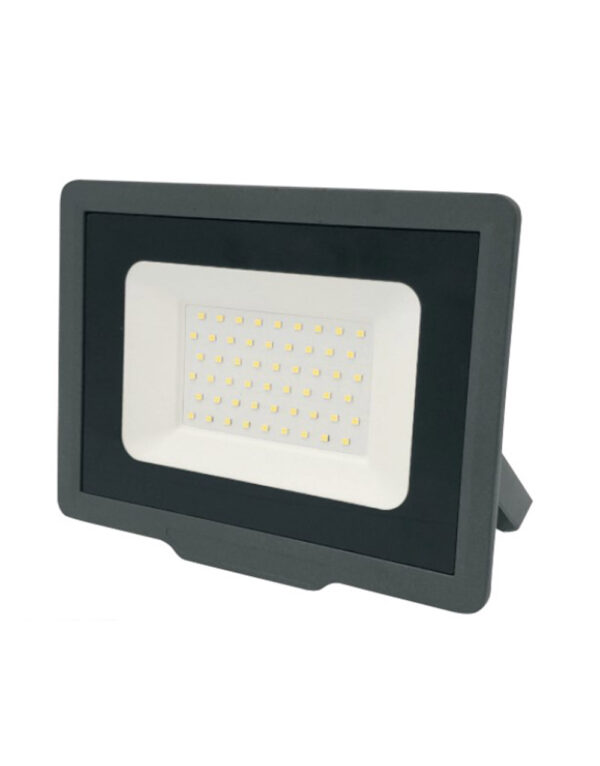 ΠΡΟΒΟΛΕΑΣ LED SMD DOB 50W 5000K 220-240V  4750lm 100° IP65 ΑΝΘΡΑΚΙ UNIVERSE – 1-U009089