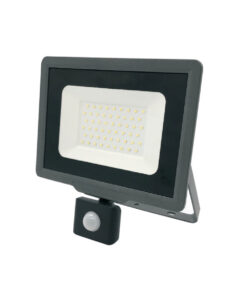 ΠΡΟΒΟΛΕΑΣ LED SMD DOB 50W ME ANIXNEYTH ΚΙΝΗΣΗΣ 5000K 220-240V 4750lm 100° IP65 ΑΝΘΡΑΚΙ UNIVERSE – 1-U009140