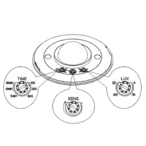 ΑΙΣΘΗΤΗΡΑΣ ΠΑΡΟΥΣΙΑΣ ΙΡ20 Φ120 H51,8 – 1-U009805