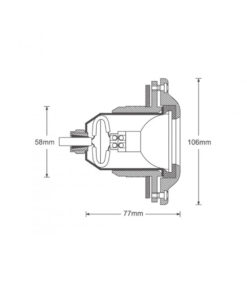 ΦΩΤΙΣΙΚΟ ΣΥΝΤΡΙΒΑΝΙΟΥ ΧΩΝΕΥΤΟ 35W DICROIC – 1-U009867