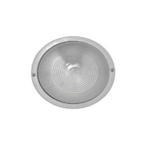 ΧΕΛΩΝΑ ΣΤΡΟΓΓΥΛΗ Φ190 ΜΕ ΣΤΕΦΑΝΙ 1ΧΕ27 ΓΚΡΙ IP54 – 1-U010542