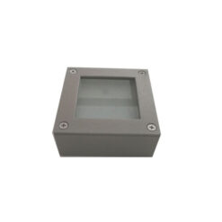 ΑΠΛΙΚΑ ΑΛΟΥΜΙΝΙΟΥ ΜΕ ΠΛΑΙΣΙΟ 105Χ105 16LED 3000K ΓΚΡΙ IP54 – 1-U010573
