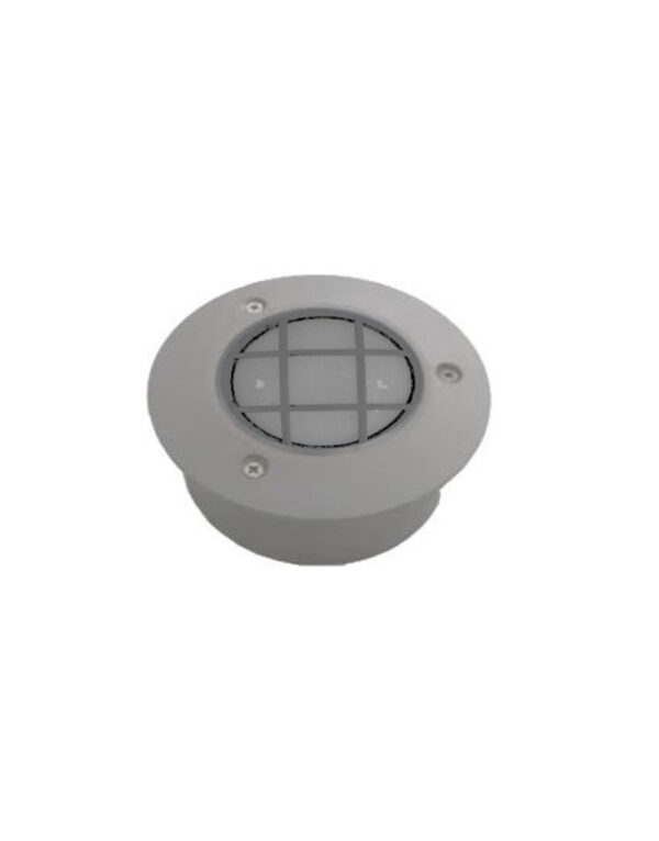 ΑΠΛΙΚΑ ΑΛΟΥΜΙΝΙΟΥ ΜΕ ΠΛΕΓΜΑ Φ125 1ΧG9 ΓΚΡΙ IP54 – 1-U010603