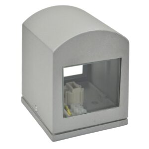 ΑΠΛΙΚΑ ΑΛΟΥΜΙΝΙΟΥ 2πλ.ΔΕΣΗΣ 1ΧG9 90X113 ΓΚΡΙ IP54 – 1-U010641